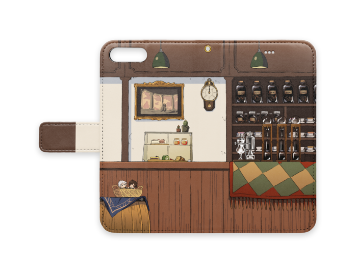 手帳型iPhoneケース - iPhone 8 Plus / 7 Plus - ストラップ穴 あり