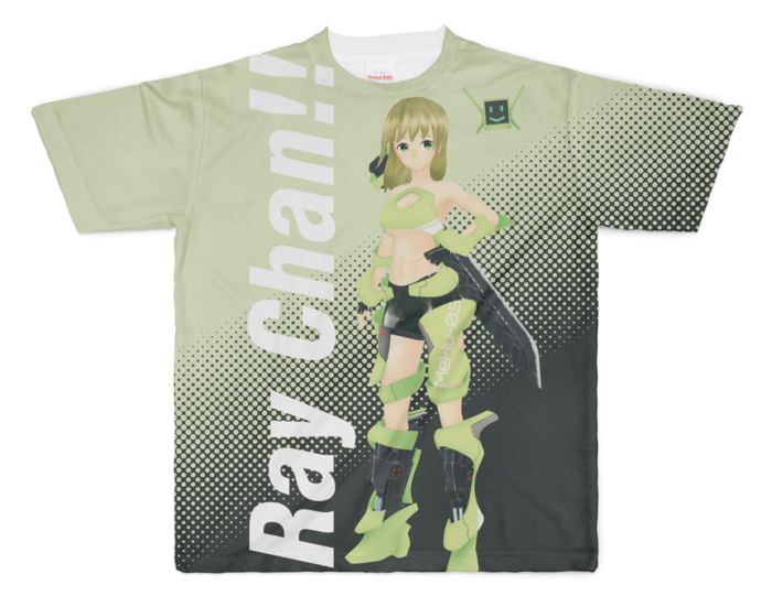 フルグラフィックTシャツ - XL - 正面印刷のみ