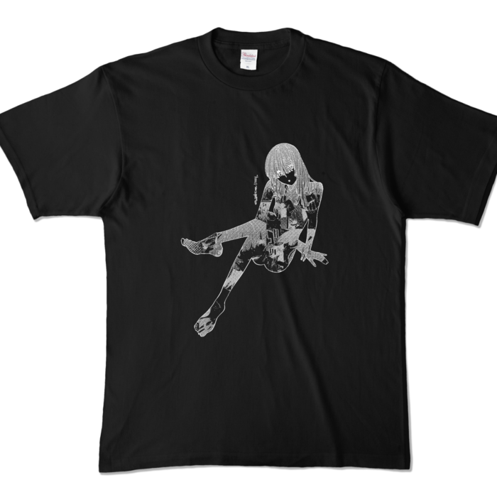 カラーTシャツ - XL - ブラック (濃色)