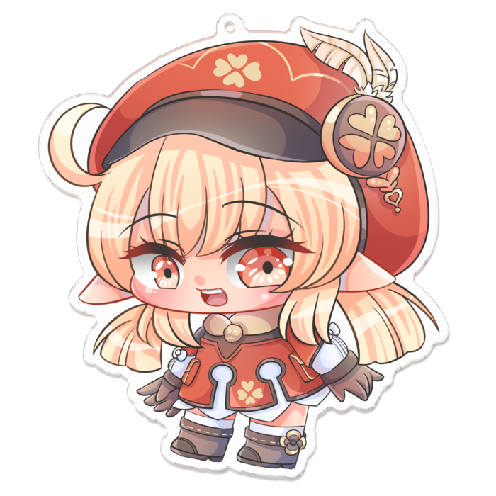 アクリルキーホルダー - 100 x 100 (mm)