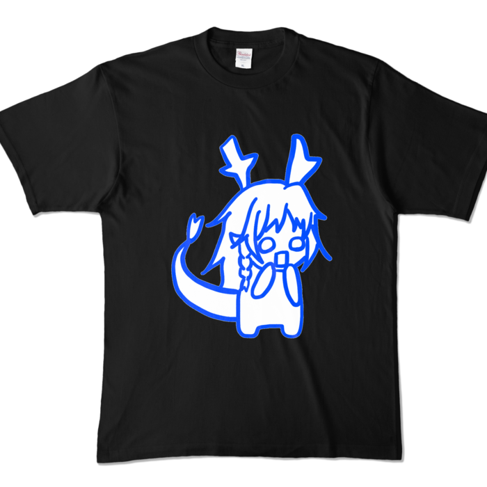 カラーTシャツ - XL - ブラック (濃色)