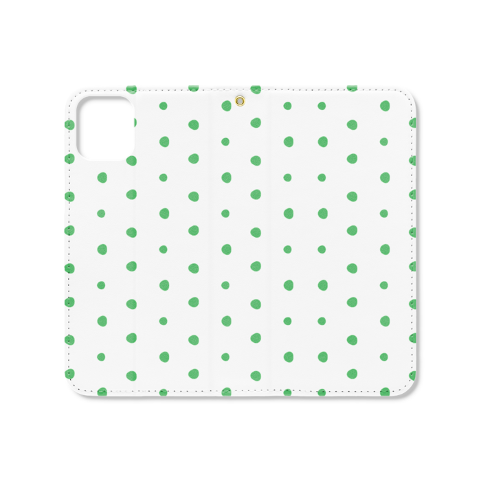 手帳型iPhoneケース(ベルトなし) - iPhone 11 - ストラップ穴 あり