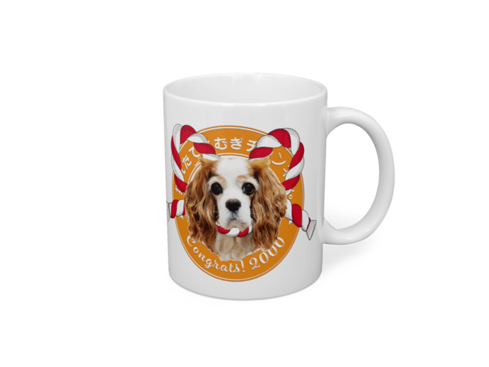マグカップ - 直径 8 cm / 高さ 9.5 cm