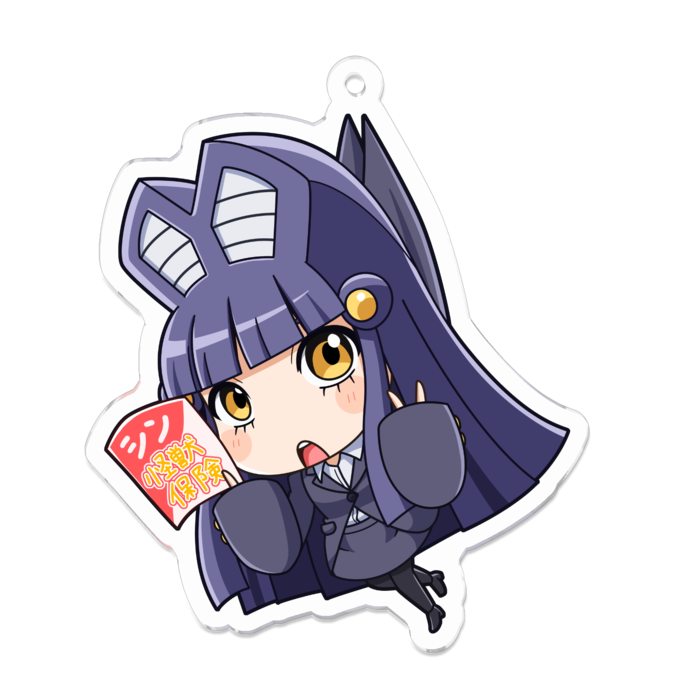 アクリルキーホルダー（コーティング） - 70 x 70 (mm)