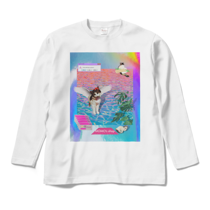ロングスリーブTシャツ - M - ホワイト