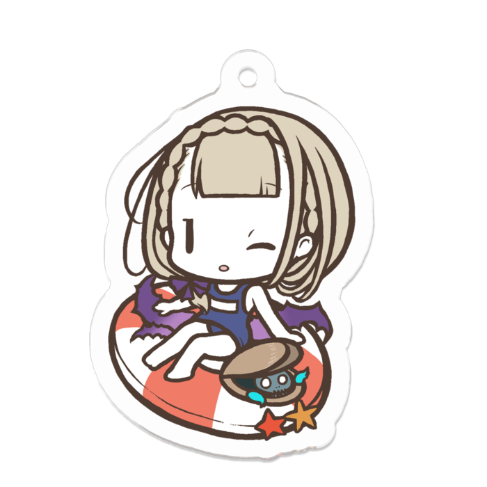 アクリルキーホルダー - 50 x 50 (mm)