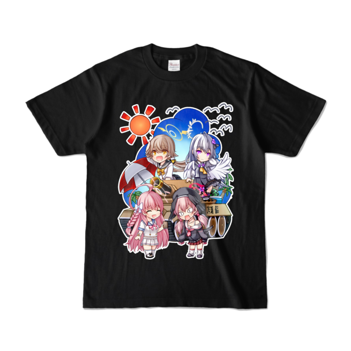 カラーTシャツ - S - ブラック (濃色)