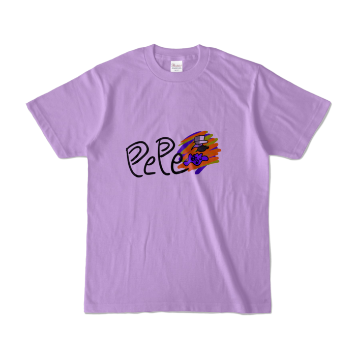 カラーTシャツ - S - ライトパープル (淡色)