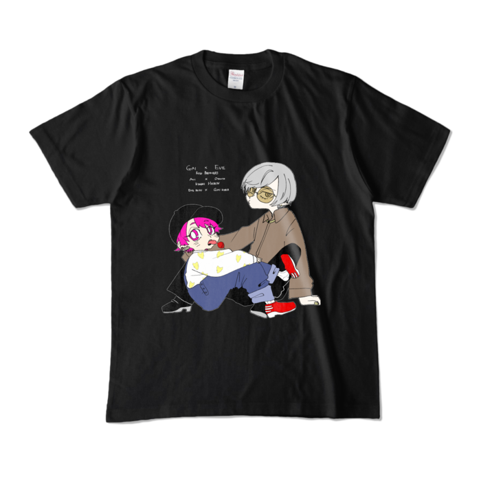 カラーTシャツ - M - ブラック (濃色)