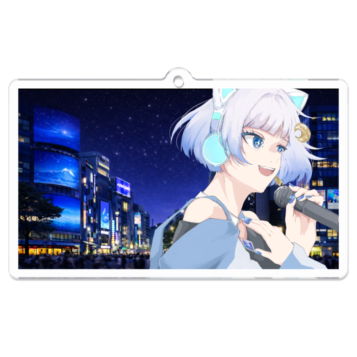 アクリルキーホルダー - 70 x 70 (mm)