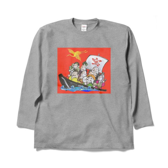 ロングスリーブTシャツ - XL - 杢グレー(1)