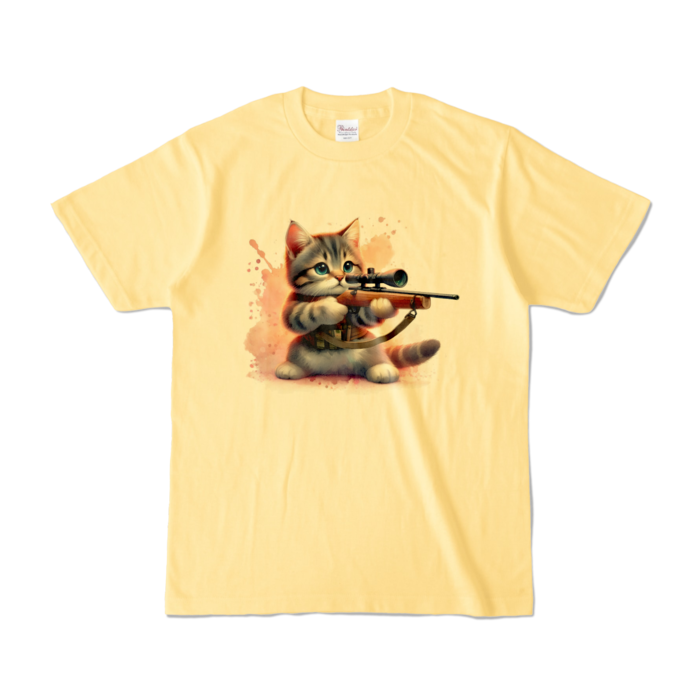 カラーTシャツ - S - ライトイエロー (淡色)