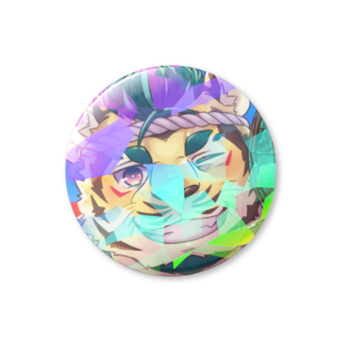 ホログラム缶バッジ - 32mm