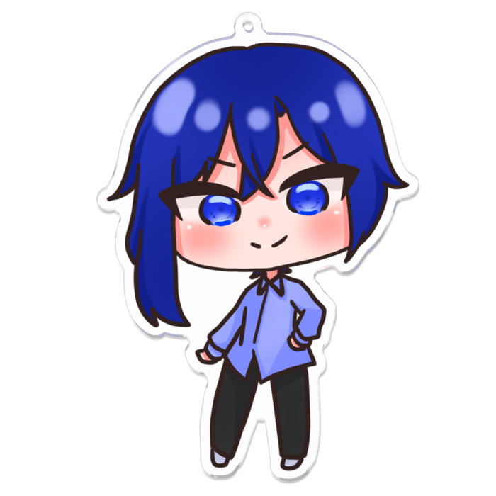 アクリルキーホルダー - 100 x 100 (mm)