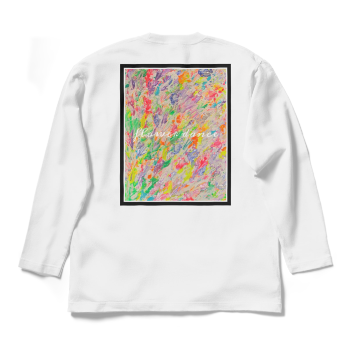 flower dance light ロングスリーブTシャツ - L - ホワイト