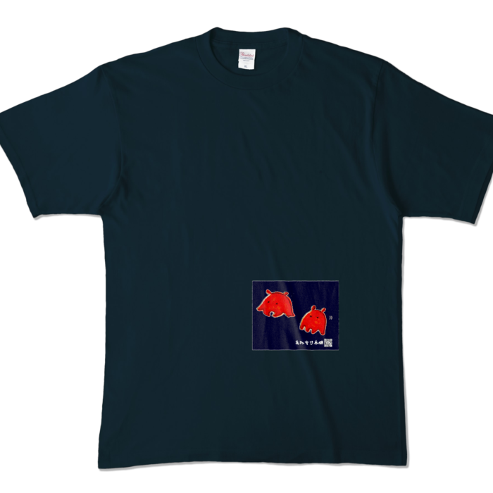 カラーTシャツ - XL - ネイビー (濃色)