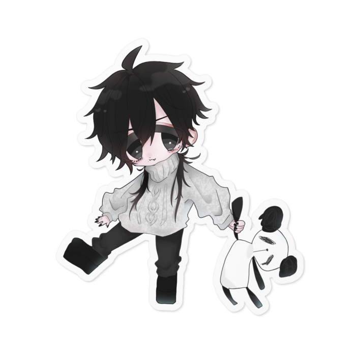 ステッカー - 100 x 100 (mm)