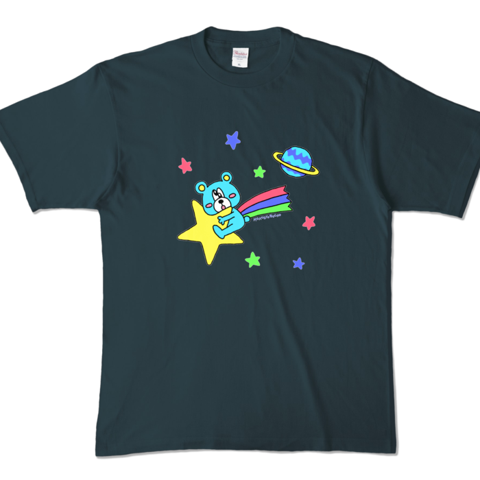 カラーTシャツ - XL - デニム (濃色)