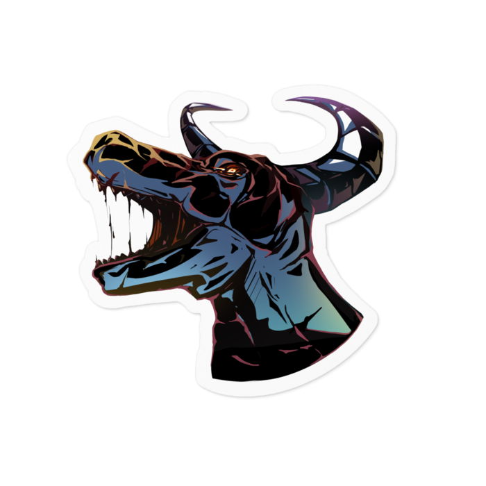 ステッカー - 100 x 100 (mm)