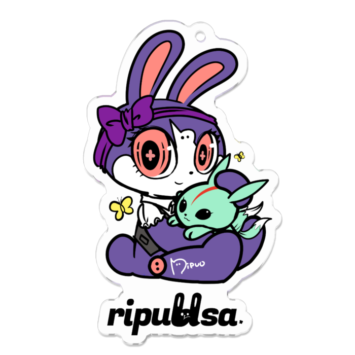 アクリルキーホルダー - 70 x 70 (mm)