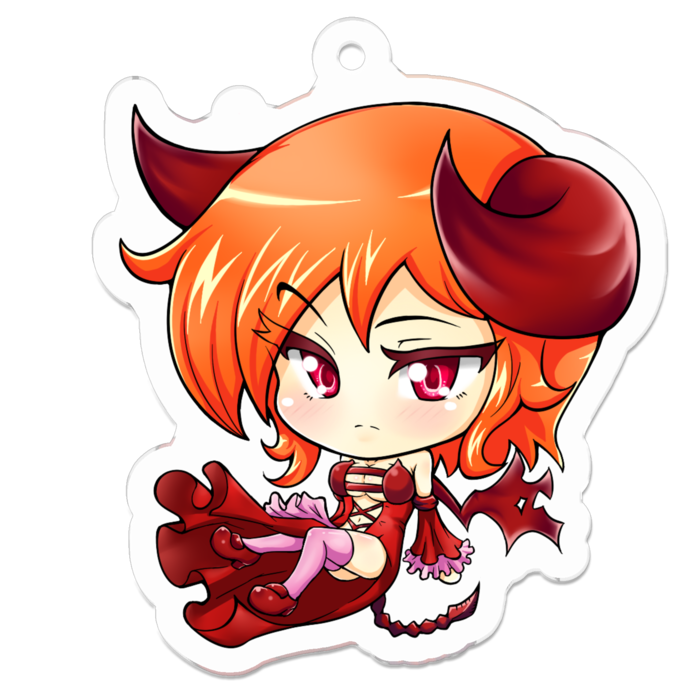 アクリルキーホルダー - 50 x 50 (mm)