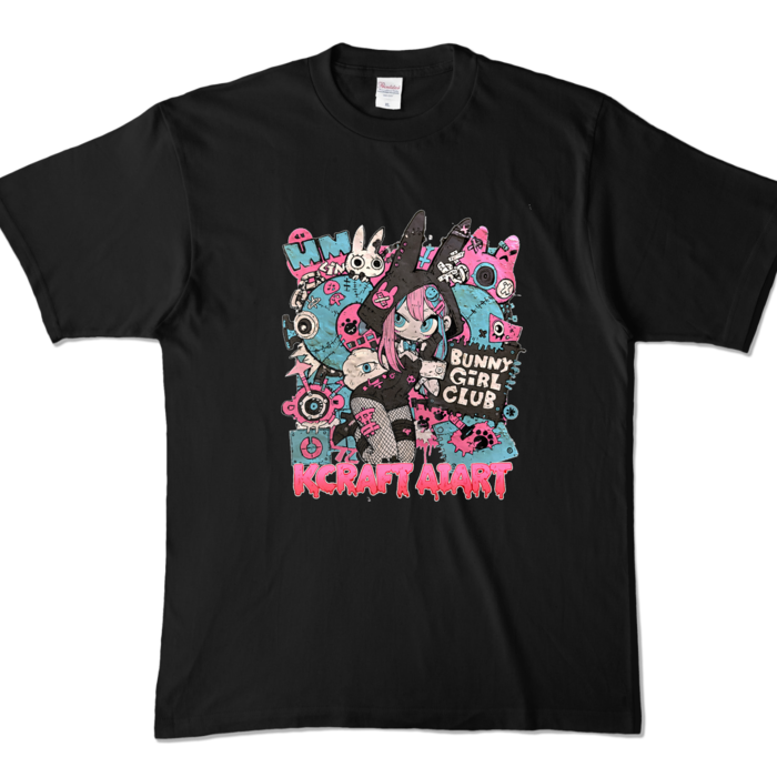 カラーTシャツ - XL - ブラック (濃色)