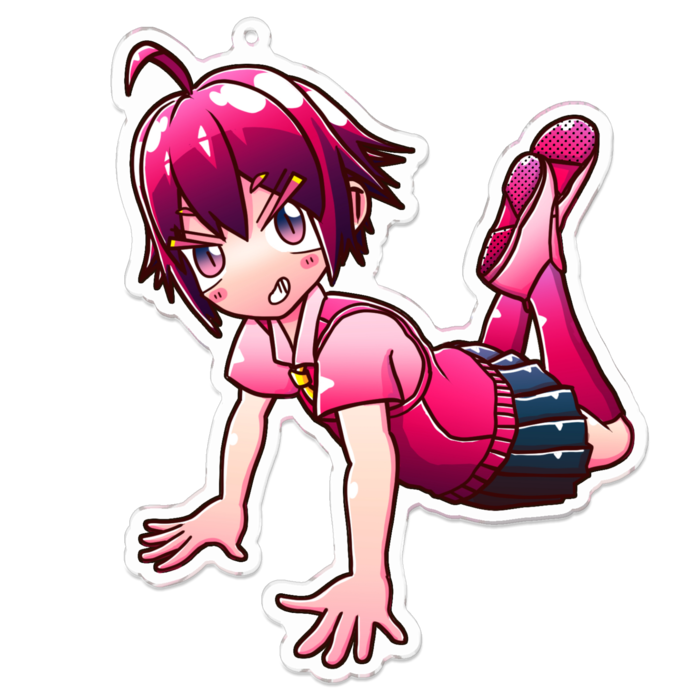 アクリルキーホルダー - 100 x 100 (mm)