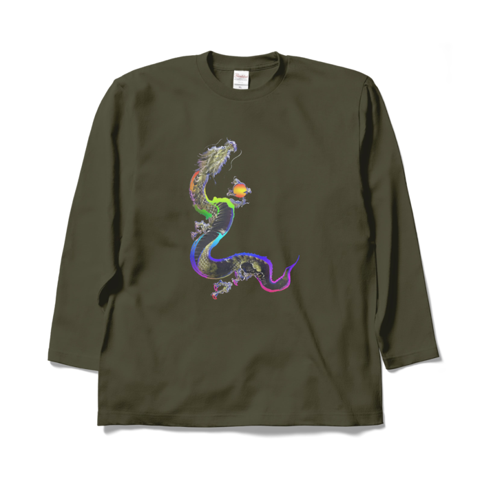 ロングスリーブTシャツ - XL - アーミーグリーン
