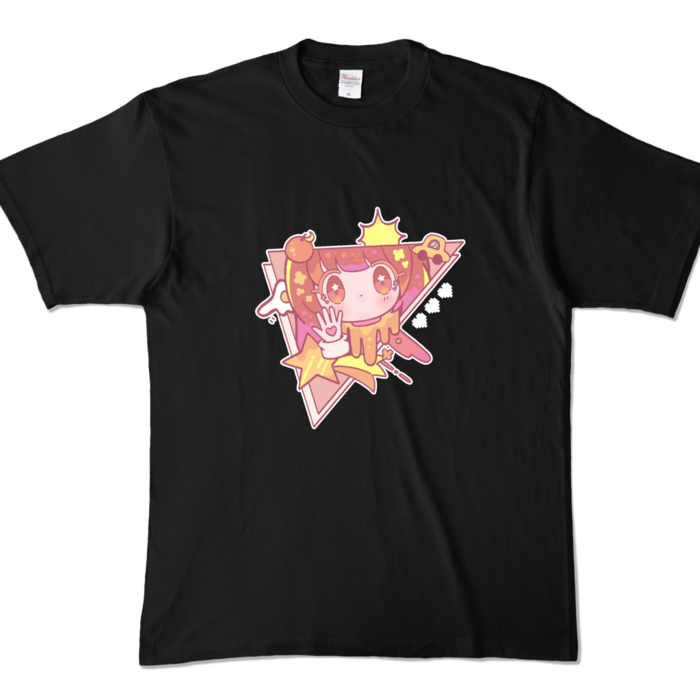 カラーTシャツ - XL - ブラック (濃色)