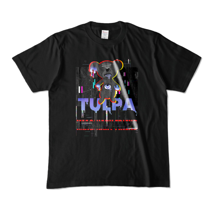カラーTシャツ - M - ブラック