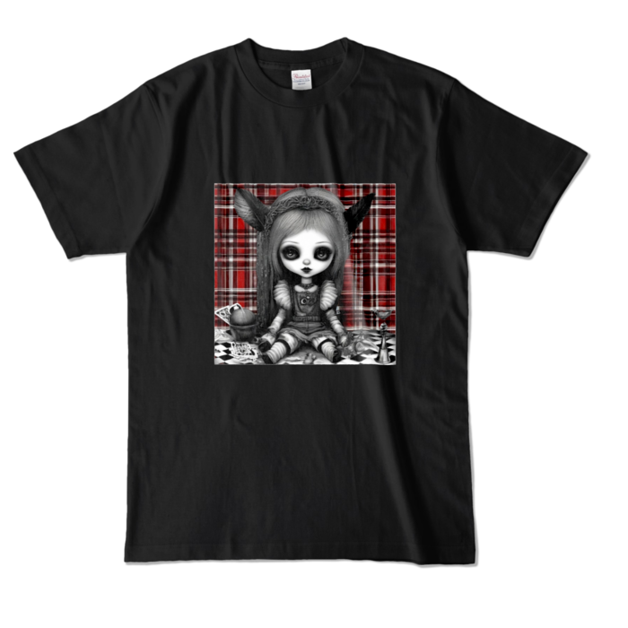 カラーTシャツ - L - ブラック (濃色)