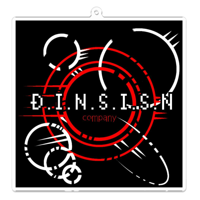 アクリルキーホルダー - 100 x 100 (mm)