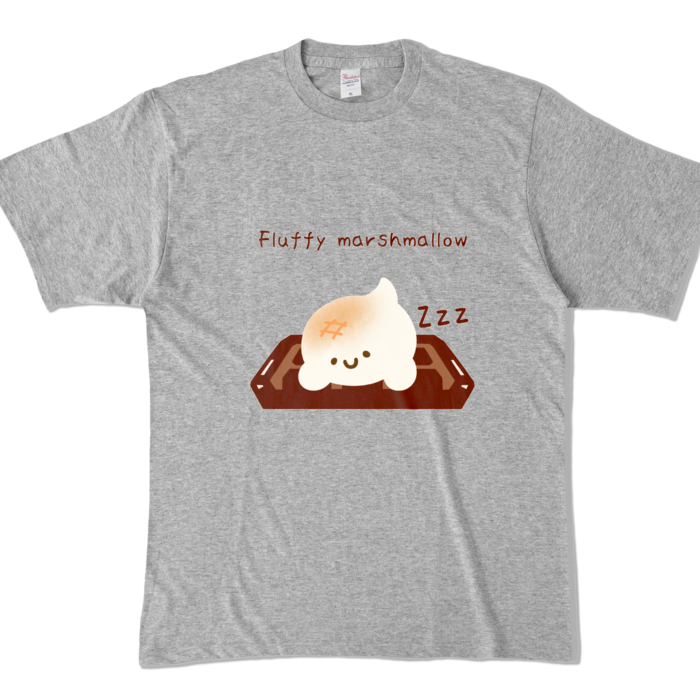カラーTシャツ - XL - 杢グレー (濃色)