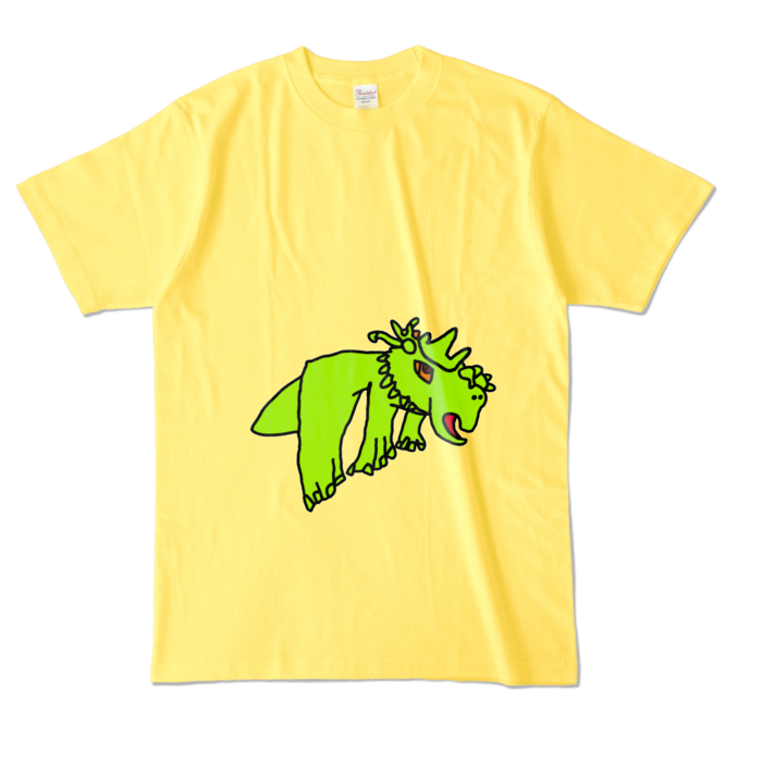 カラーTシャツ - L - イエロー (濃色)