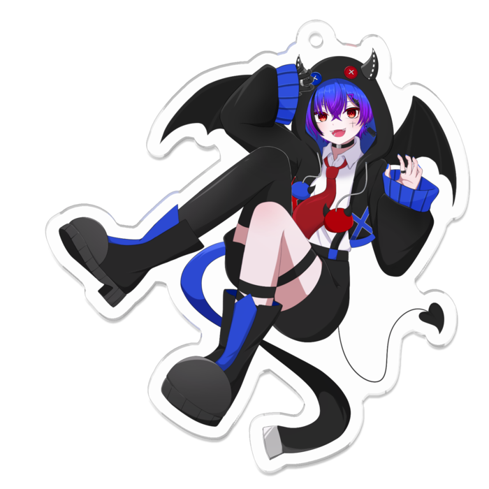 アクリルキーホルダー - 70 x 70 (mm)