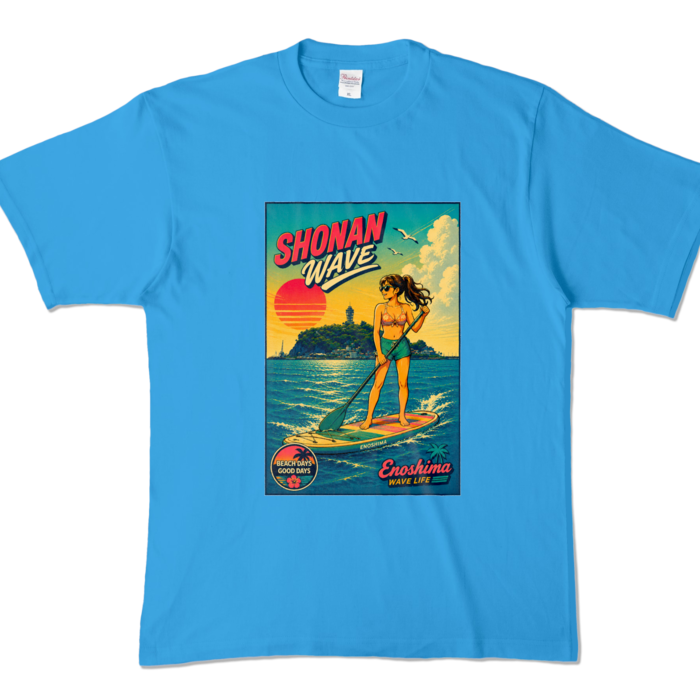 カラーTシャツ - XL - ターコイズ (濃色)