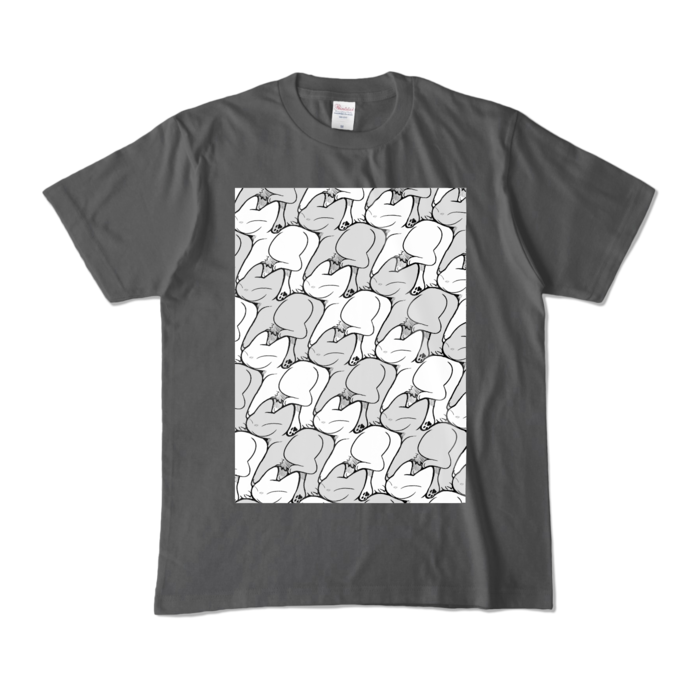 カラーTシャツ - M - チャコール (濃色)