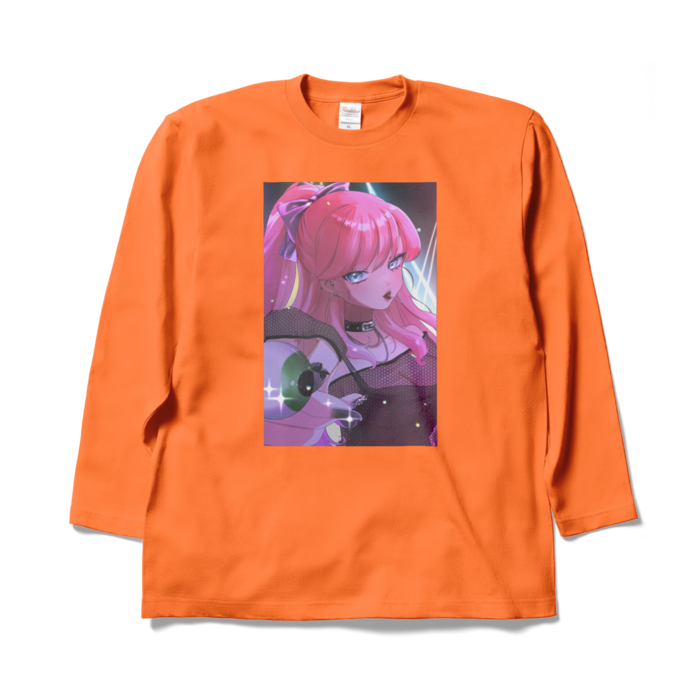 ロングスリーブTシャツ - XL - オレンジ