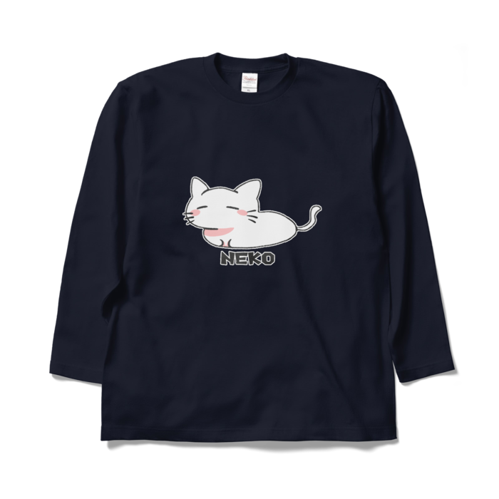 ロングスリーブTシャツ - XL - ネイビー