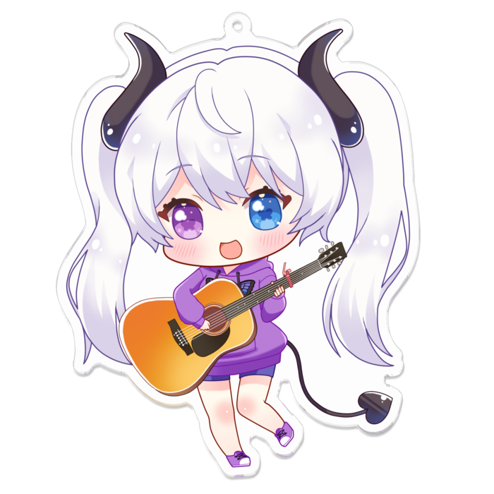 アクリルキーホルダー - 100 x 100 (mm)