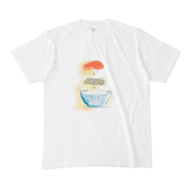 卵かけご飯 納豆入り Tシャツ Heiwa Booth