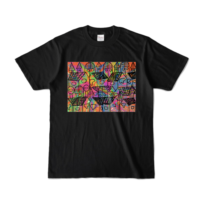 カラーTシャツ - S - ブラック (濃色)