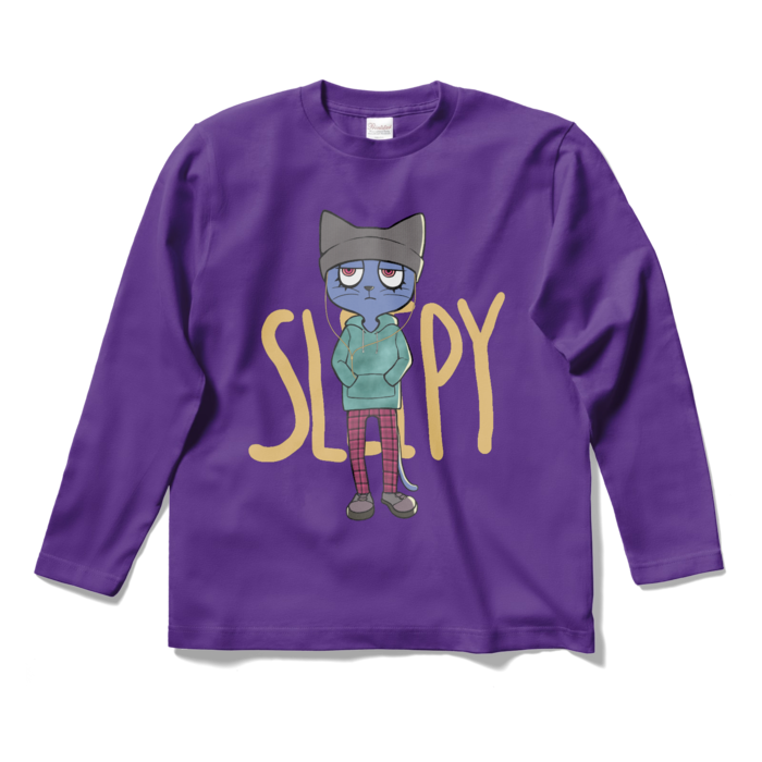 ロングスリーブTシャツ - S - パープル