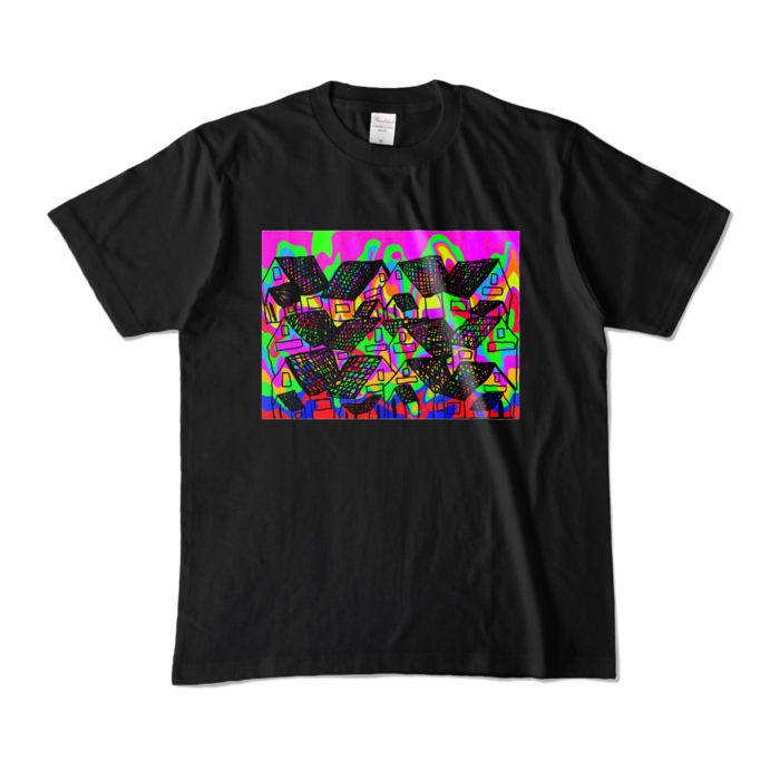 カラーTシャツ - M - ブラック (濃色)