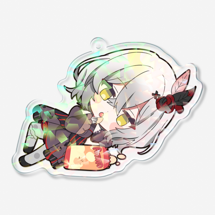 ホログラムアクリルキーホルダー - 70 × 70mm