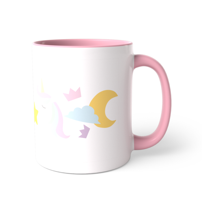 ツートンカラーマグカップ - 直径 8.2cm / 高さ 9.5cm