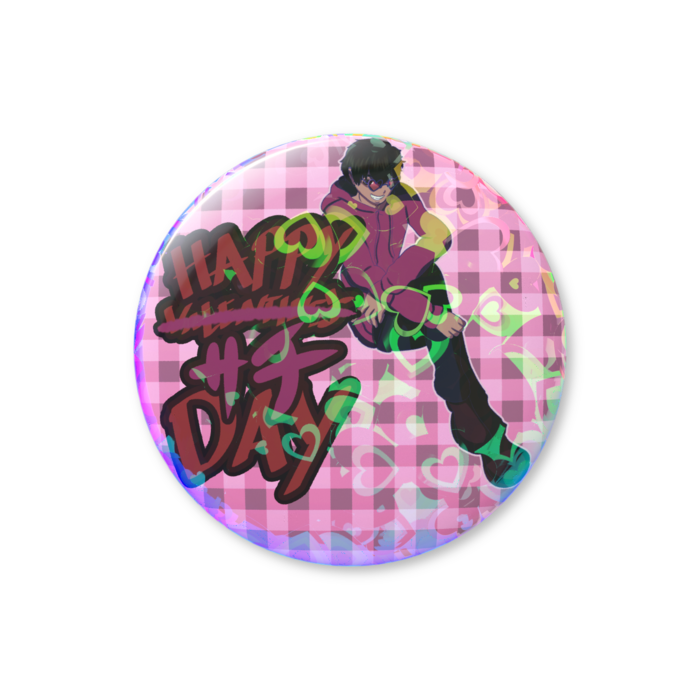 ホログラム缶バッジ - 25mm