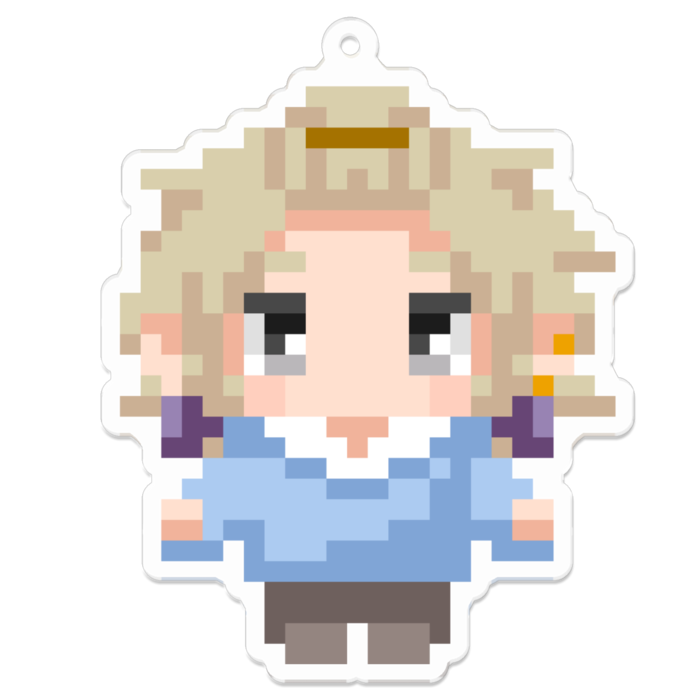 アクリルキーホルダー - 70 x 70 (mm)