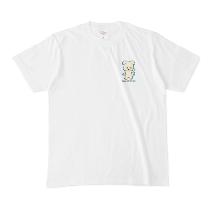 わんこTシャツ - M - 白