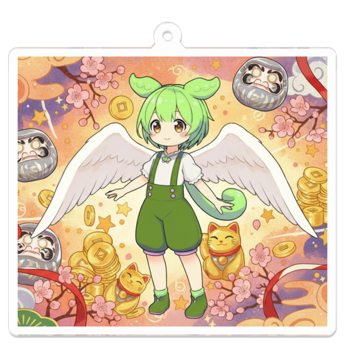 アクリルキーホルダー - 70 x 70 (mm)